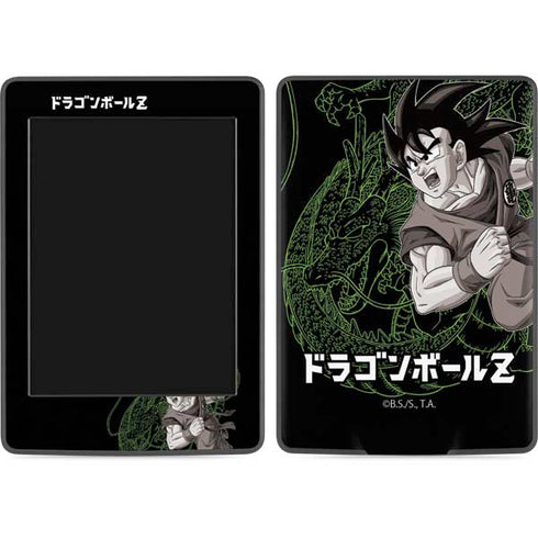 Dragon Ball Z Goku and Shenron Amazon Kindle Skin